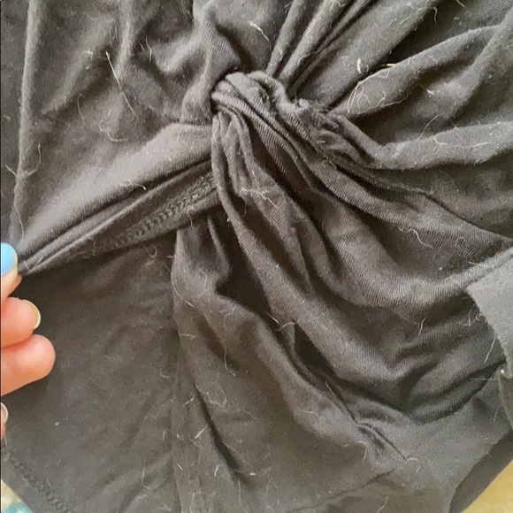 Joan vass black knotted top - Picture 2 of 4